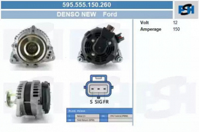 CV PSH 595555150260 -  Генератор